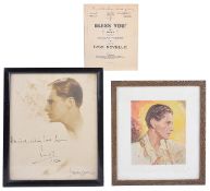 Ivor Novello memorabilia dating from the 1920' to 1940's