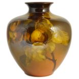 A late 19th/early 20th century Impasto decorated vase