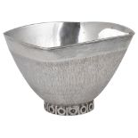 A Viennese Art Deco silver bowl, 1920s