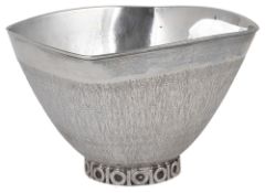 A Viennese Art Deco silver bowl, 1920s