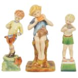 Three Royal Worcester figurines