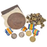 PTE. R.W Harvey and SPR. V.E Wright military medals