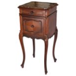 A French bedside cabinet, early 20th century