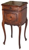 A French bedside cabinet, early 20th century