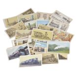 A set of 39 Whyte's Classification System 'Types of Steam Locomotives' cards