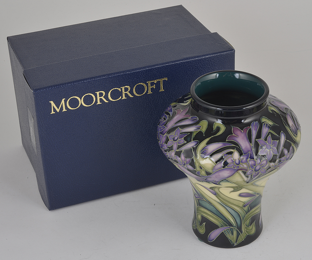 A contemporary Moorcroft pottery 'Isis' vase by Emma Bossons, design date 2003 - Image 2 of 3