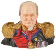 A Michael Sutty bust of Winston Churchill 1874 - 1965