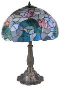 A Tiffany style table lamp