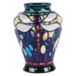 A contemporary Moorcroft 'Favrile' vase by Nicola Slaney, circa 2000