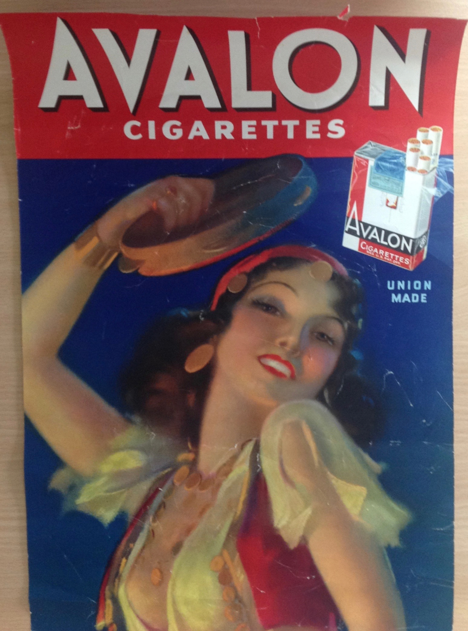 Advertising memorabilia for Sunlight Soap, United States Lines, Lifeboy Soap, Avalon cigarettes - Image 6 of 7