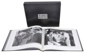 David Friedman 'The Legends of Motorsport' signed edition JS1/350 in black slipcase, the interior