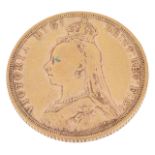 A Victorian fine gold sovereign, dated 1892approx. weight 8.2 gms.Condition: Some overall wear