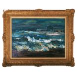 Sir William MacTaggart PPRSA RA FRSE Hon RSW LLD (British, 1903-1981)'The Bass Rock', signed bottom