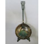 HALLMARKED SILVER TEA STRAINER,