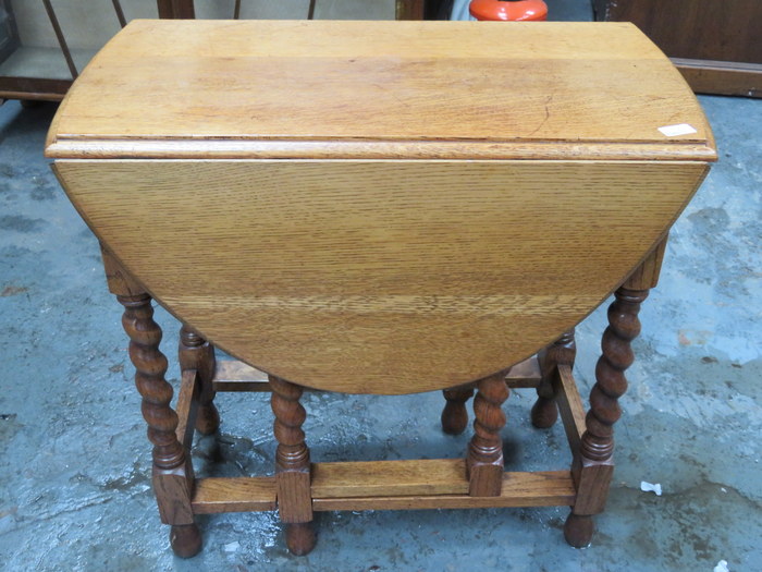 BARLEY TWIST GATELEG TABLE