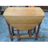 BARLEY TWIST GATELEG TABLE