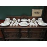 PARCEL OF ROYAL DOULTON RONDELAY TEAWARE,