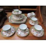 PARCEL OF ROYAL CROWN DERBY TEAWARE,