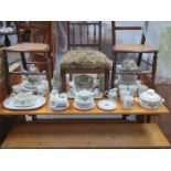 PARCEL OF VILLEROY & BOCH BASKET PATTER TEAWARE,