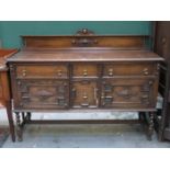 OAK BARLEY TWIST SIDEBOARD