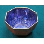 WEDGWOOD SMALL GLAZED OCTAGONAL BOWL, 24829,