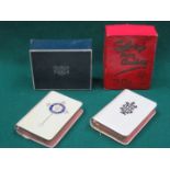 SILVER MOUNTED COMMON PRAYER BOOK PLUS ONE OTHER