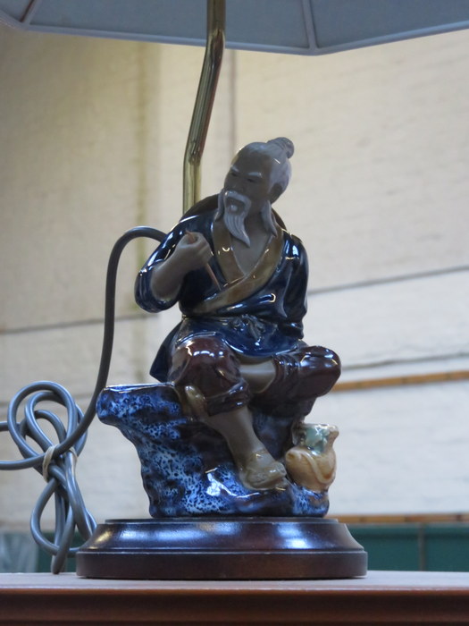 CHINESE FIGURE FORM TABLE LAMP