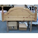 PINE DOUBLE HEADBOARD