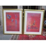ISABELLA KIDD SET OF FOUR LIMITED EDITION PENCIL SIGNED PRINTS- HEADS AND TAILS,