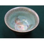 WEDGWOOD LUSTRE CIRCULAR BOWL, GILDED AND DECORATED WITH BUTTERFLY TO INTERIOR, 24830,