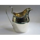 HALLMARKED SILVER MILK JUG, LONDON ASSAY,