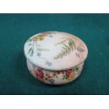 ROYAL WORCESTER SMALL CERAMIC POT WITH COVER