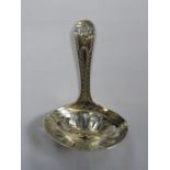 HALLMARKED SILVER CADDY SPOON, LONDON ASSAY, DATED 1799,