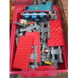 PARCEL OF LEGO AND TWO THOMAS THE TANK ENGINE FIGURES