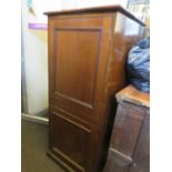 GEORGIAN STYLE MAHOGANY TWO TIER SAFE