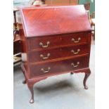 MAHOGANY FALL FRONT WRITING BUREAU