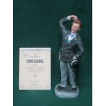 ROYAL DOULTON LIMITED EDITION FIGURE DEPICTING STAN LAUREL, HN2774,