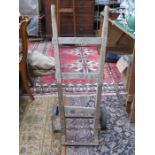 VINTAGE WOODEN FURNITURE TROLLEY