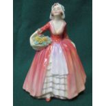 ROYAL DOULTON GLAZED CERAMIC FIGURE- JANET,