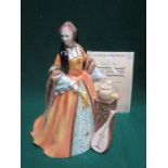 ROYAL DOULTON LIMITED EDITION GLAZED CERAMIC FIGURE- JANE SEYMOUR, HN3349,