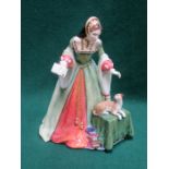 BOXED ROYAL DOULTON GLAZED CERAMIC FIGURE- LADY JANE GREY, HN3680,