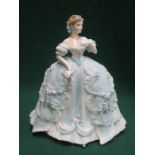 BOXED ROYAL DOULTON LIMITED EDITION GLAZED CERAMIC FIGURE- THE FIRST QUADRILLE