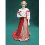 BOXED ROYAL DOULTON GLAZED CERAMIC FIGURE- SOPHIA DOROTHEA,