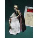 ROYAL DOULTON LIMITED EDITION GLAZED CERAMIC FIGURE- CATHERINE HOWARD, HN3449,