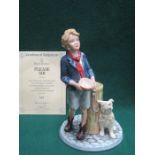 ROYAL DOULTON GLAZED CERAMIC FIGURE- PLEASE SIR, HN3302,