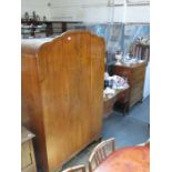 WALNUT ART DECO THREE PIECE BEDROOM SUITE