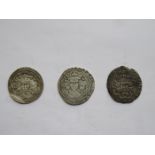 THREE HENRY VI HALF GROATS