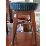 SMALL OAK STOOL