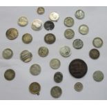 MIXED LOT OF MAUNDY MONEY AND OTHER COINS