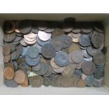 LARGE QUANTITY OF PENNIES AND HALF PENNIES, ETC,